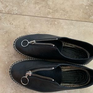 A beautiful black Alexander Wang espadrilles